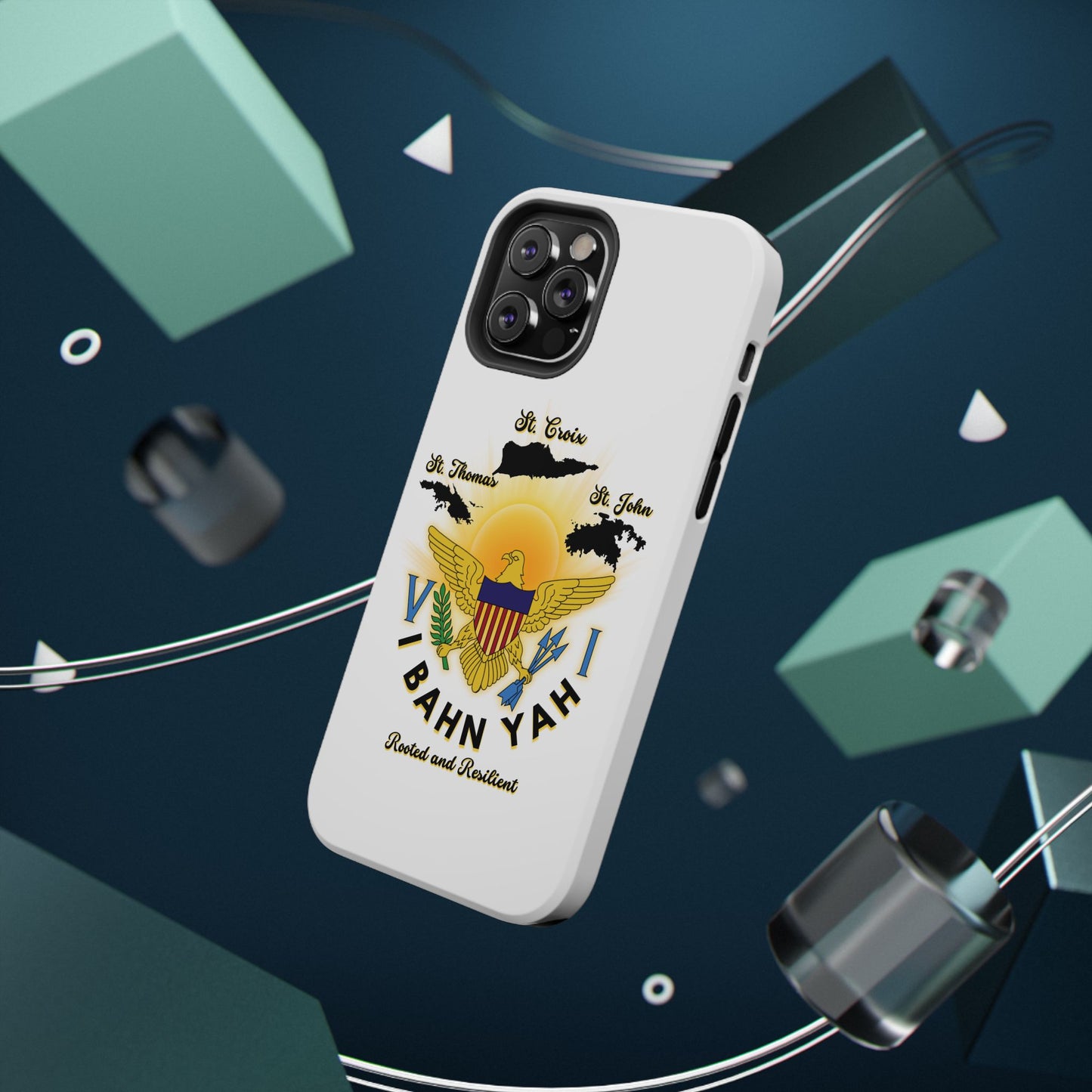 Phone Case - I Bahn Yah Virgin Islands Roots Pride Impact-Resistant Case