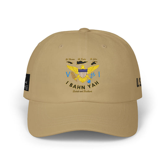 I Bahn Yah Classic Dad Cap — Minimalist Rooted & Resilient Embroidered Hat