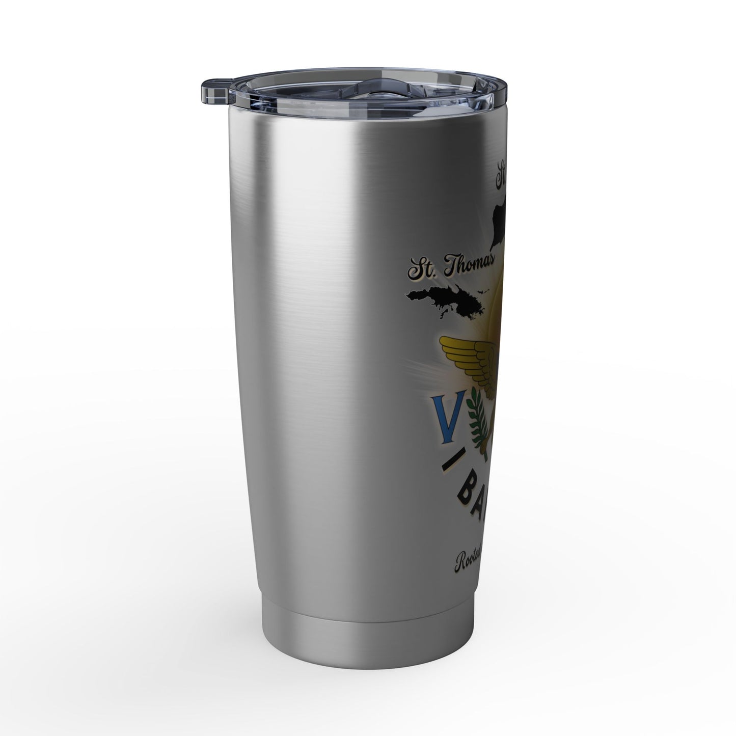 Tumbler Virgin Islands 'I Bahn Yah' 20oz