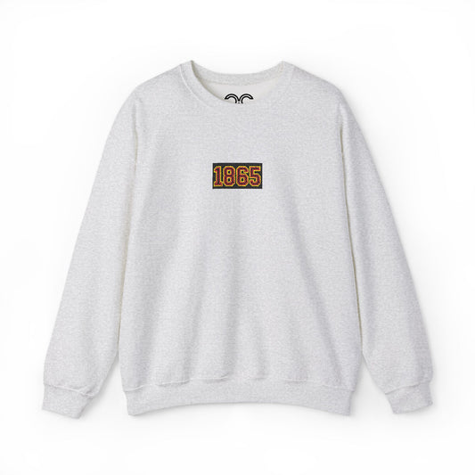 Juneteenth 1865 Crewneck Sweatshirt - Gold Red Black Green Colors