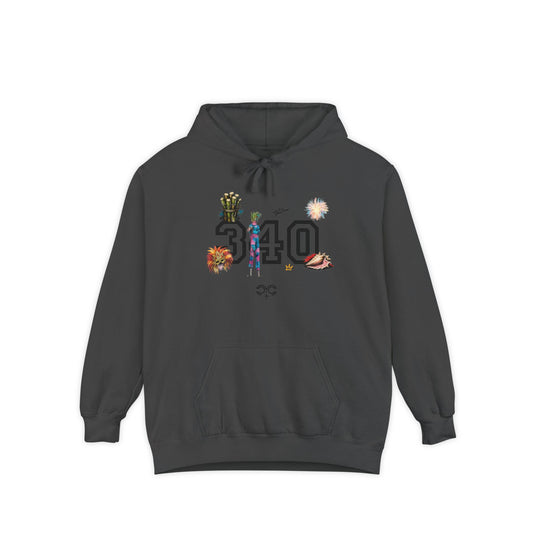 St. Croix Islands Hoodie — “The islands don't leave you” Garment-Dyed
