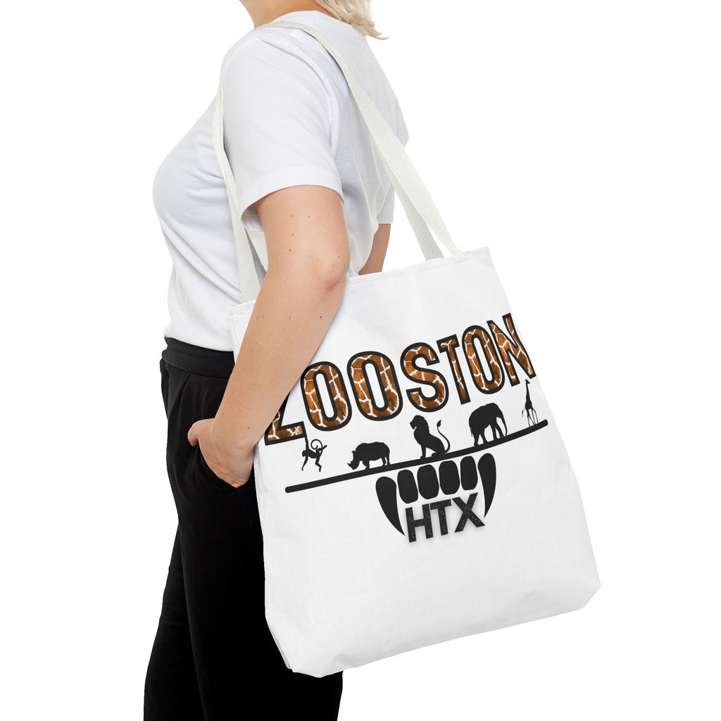 ZOOston HTX Giraffe Edition Tote Bag - Stylish, Eco-Friendly Animal Lover's Accessory, Perfect for Shopping, Beach Days, and Gifts