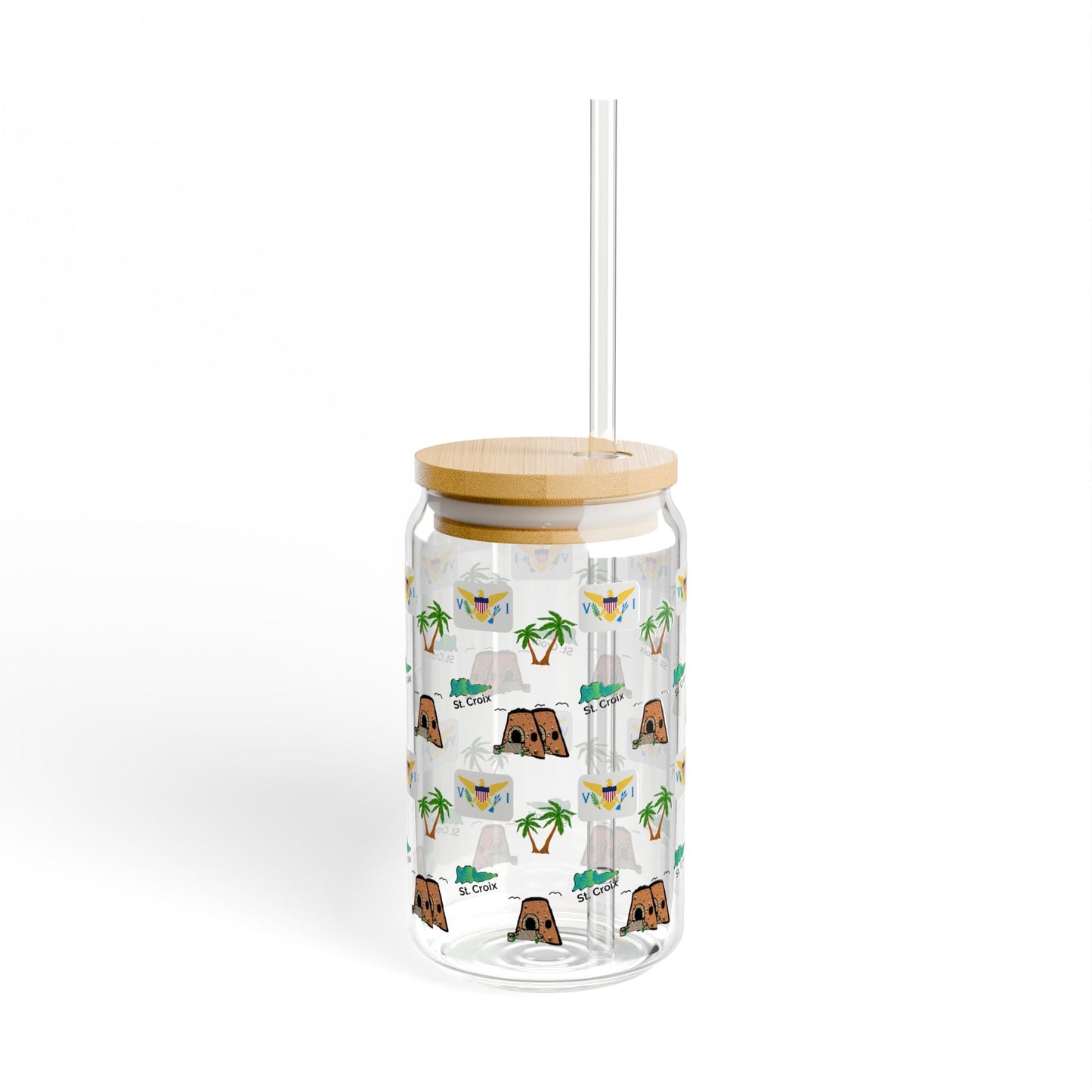 Crucian Collision Sipper Glass