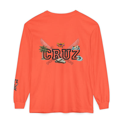 Cruz 340 Long Sleeve Tee — Island Vibes Graphic Shirt