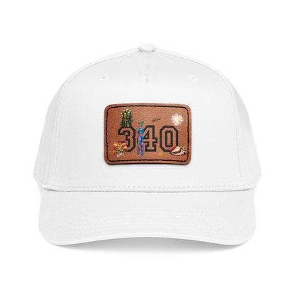 Hams Bluff 340 Leather Patch Baseball Cap