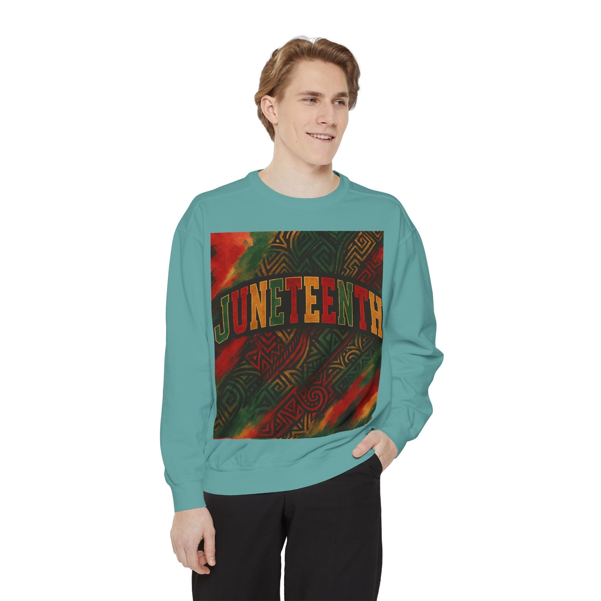 Juneteenth x Tribal Signs Sweatshirt - Celebrate Freedom in Style