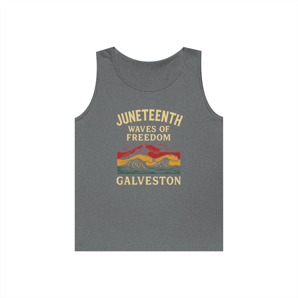 Tank Top Waves of Freedom Juneteenth Design