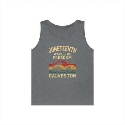 Tank Top Waves of Freedom Juneteenth Design
