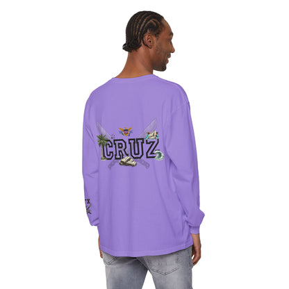Cruz 340 Long Sleeve Tee — Island Vibes Graphic Shirt
