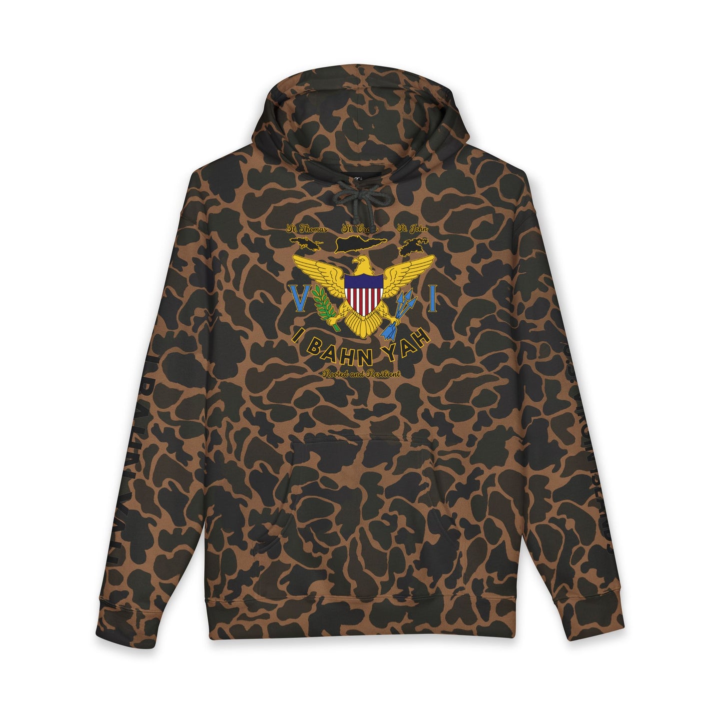 I Bahn Yah Hoodie - Caribbean Backyard Vibes Heavyweight Sweatshirt