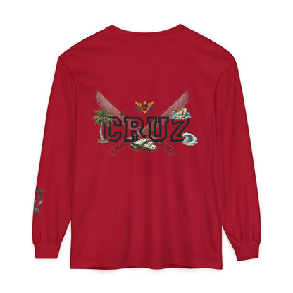 Cruz 340 Long Sleeve Tee — Island Vibes Graphic Shirt