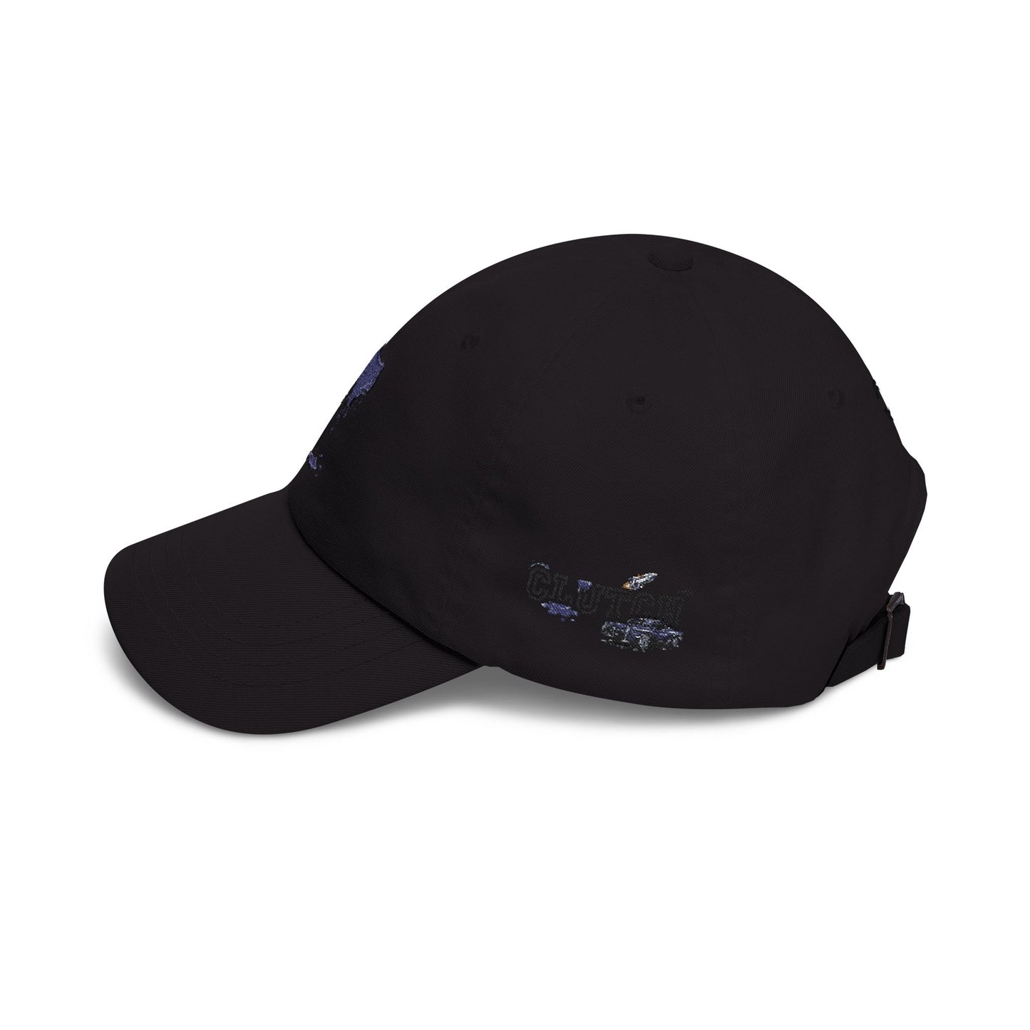 Dripping Texas Outline Dad Cap — White Embroidered State Hat