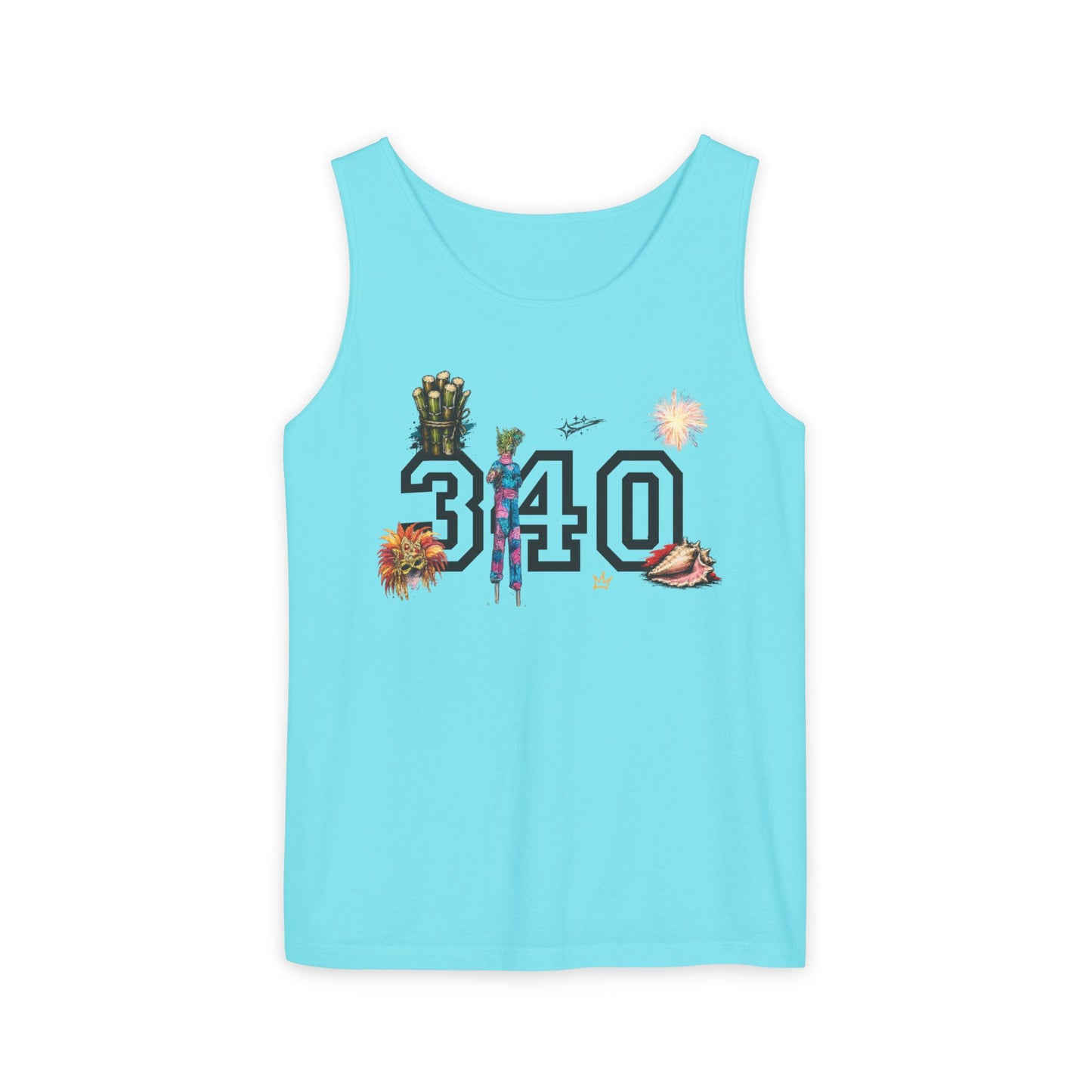 St. Croix Islands Tank Top — "The islands don't leave you"