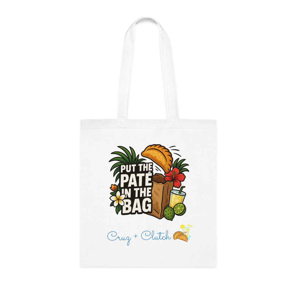 Cotton Tote Bag: Culturally Carryable 🌴 for Farmer's Market and Naomi's Runs