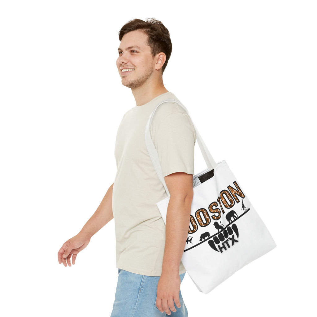 ZOOston HTX Giraffe Edition Tote Bag - Stylish, Eco-Friendly Animal Lover's Accessory, Perfect for Shopping, Beach Days, and Gifts