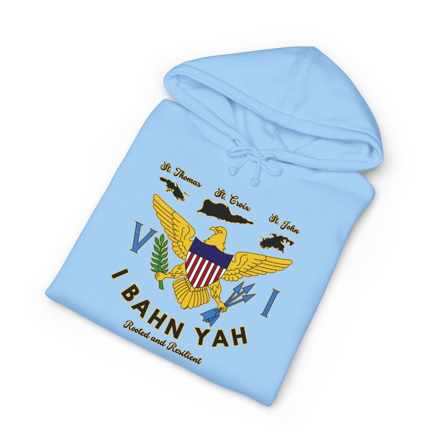I Bahn Yah Hoodie - Caribbean Backyard Vibes Heavyweight Sweatshirt
