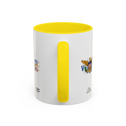 Accent Coffee Mug — "The islands don't leave you." St. Croix Inspired 11/15oz