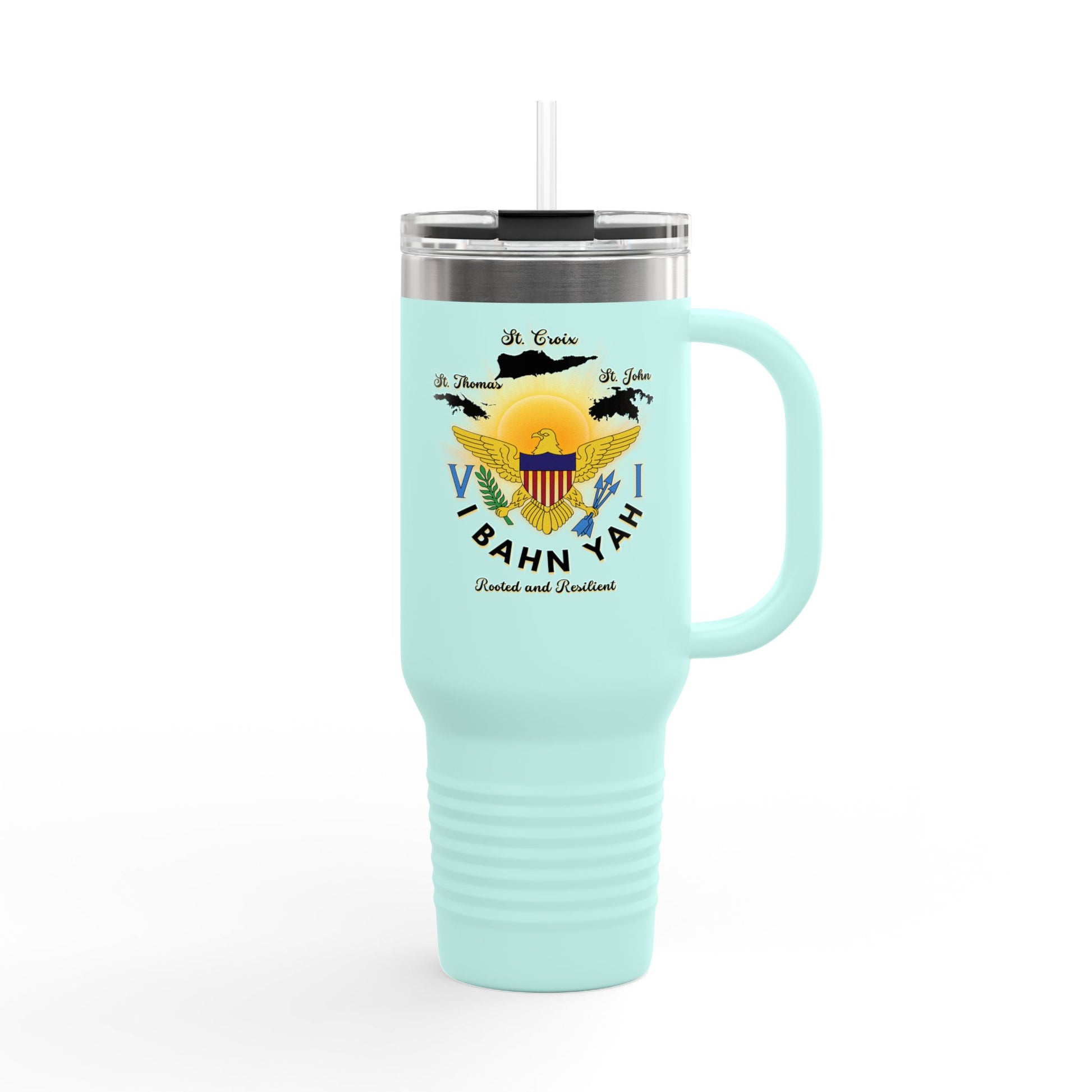 Insulated Travel Mug - “I Bahn Yah” Everyday Identity 40oz