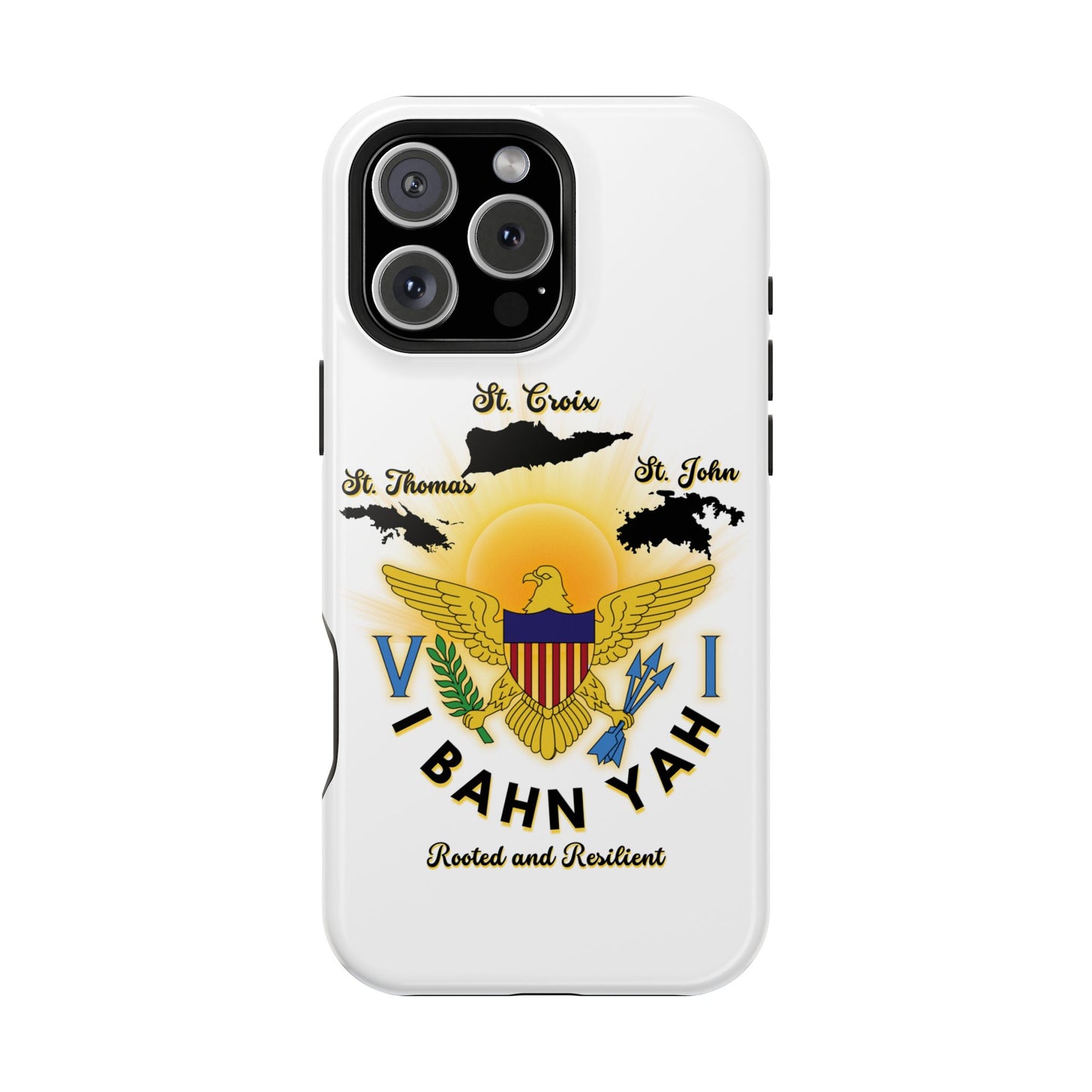 Phone Case - I Bahn Yah Virgin Islands Roots Pride Impact-Resistant Case