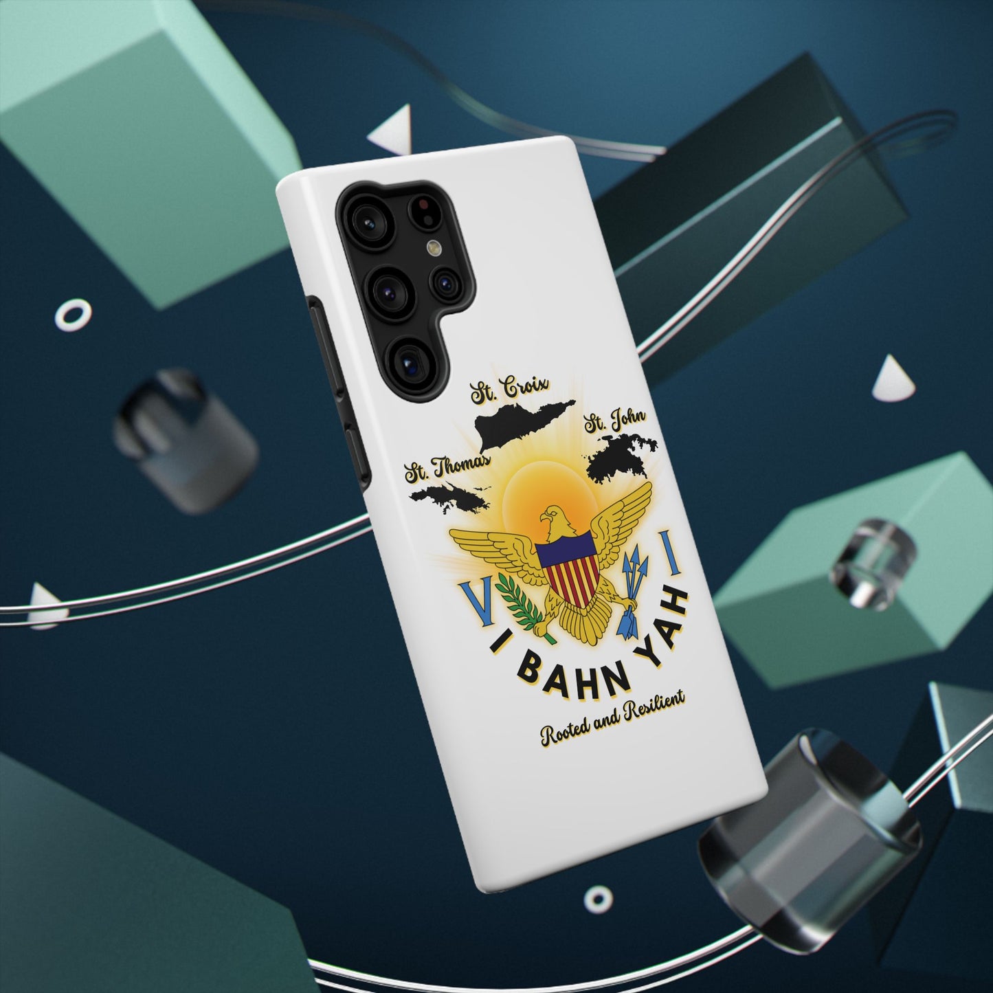 Phone Case - I Bahn Yah Virgin Islands Roots Pride Impact-Resistant Case