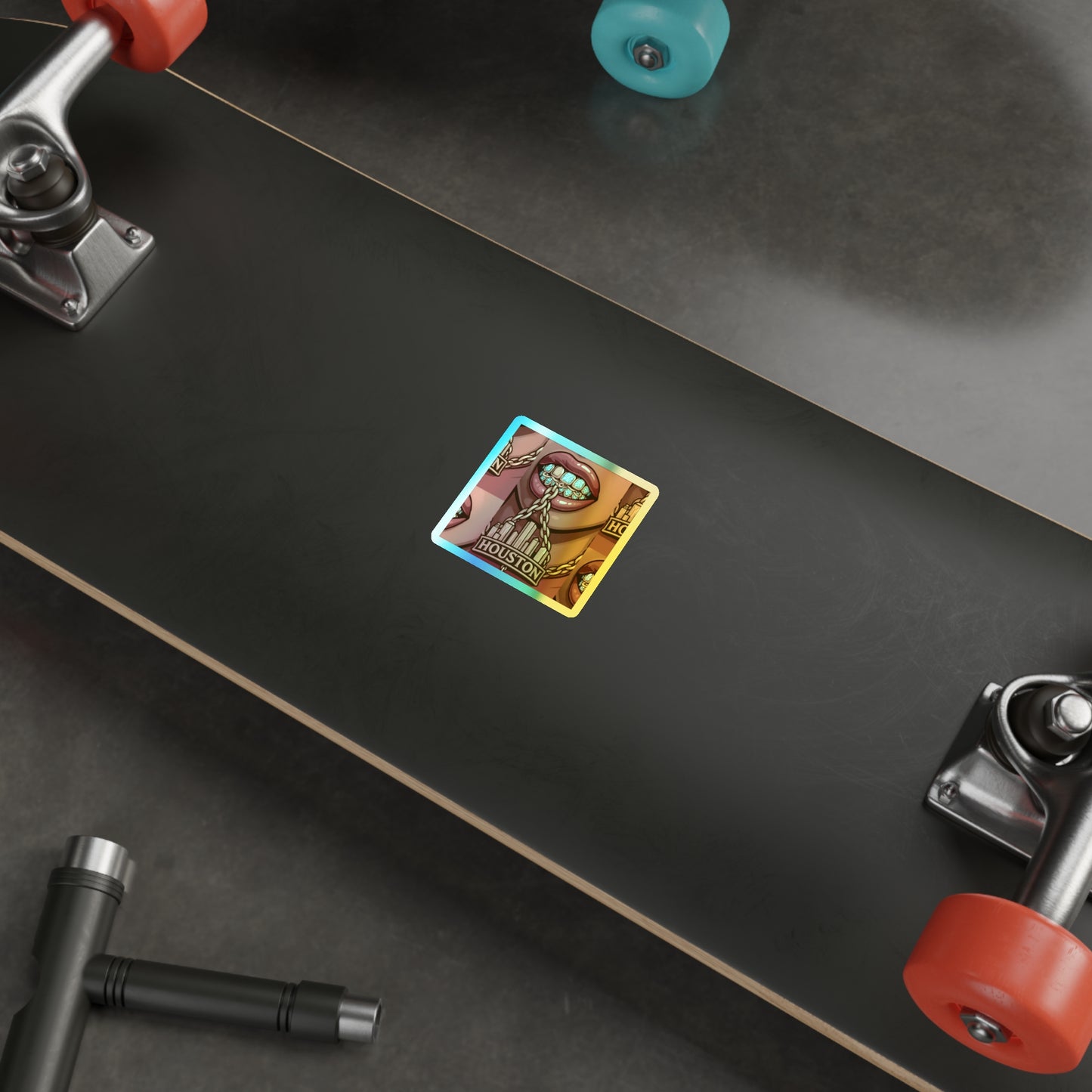 Sticker Set - Apply Pressure Holographic Die-cut Stickers