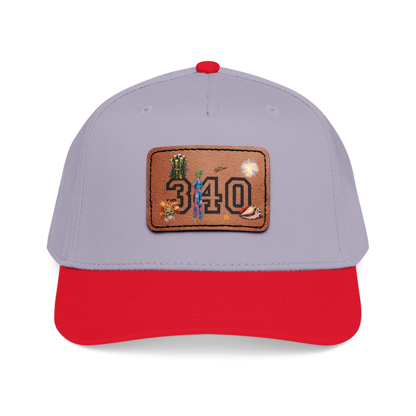Hams Bluff 340 Leather Patch Baseball Cap