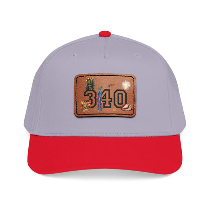 Hams Bluff 340 Leather Patch Baseball Cap