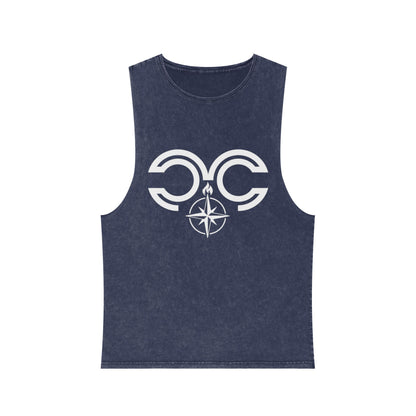 Stonewash Tank Top OG Monogram Hustle Heritage Tank