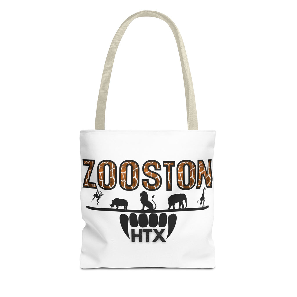 ZOOston HTX Giraffe Edition Tote Bag - Stylish, Eco-Friendly Animal Lover's Accessory, Perfect for Shopping, Beach Days, and Gifts