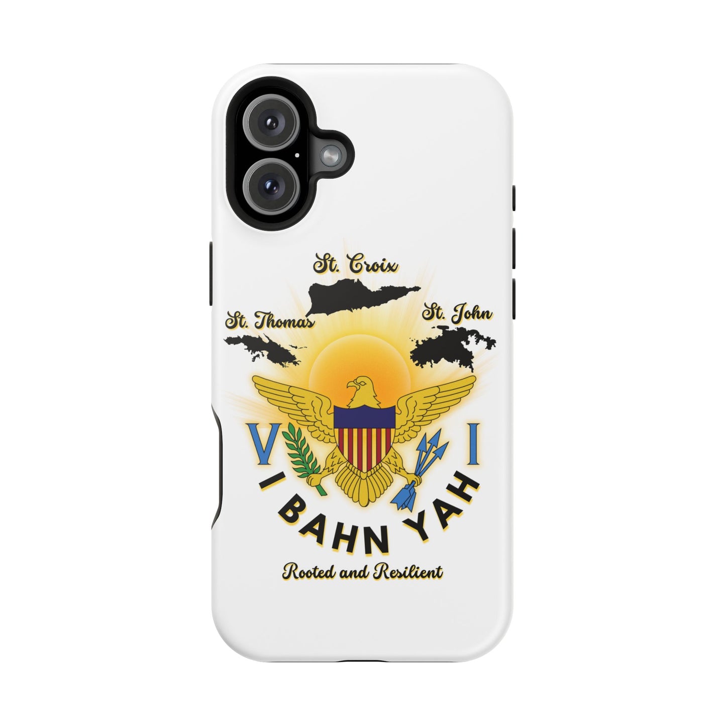 Phone Case - I Bahn Yah Virgin Islands Roots Pride Impact-Resistant Case