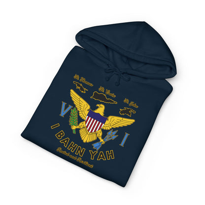 I Bahn Yah Hoodie - Caribbean Backyard Vibes Heavyweight Sweatshirt