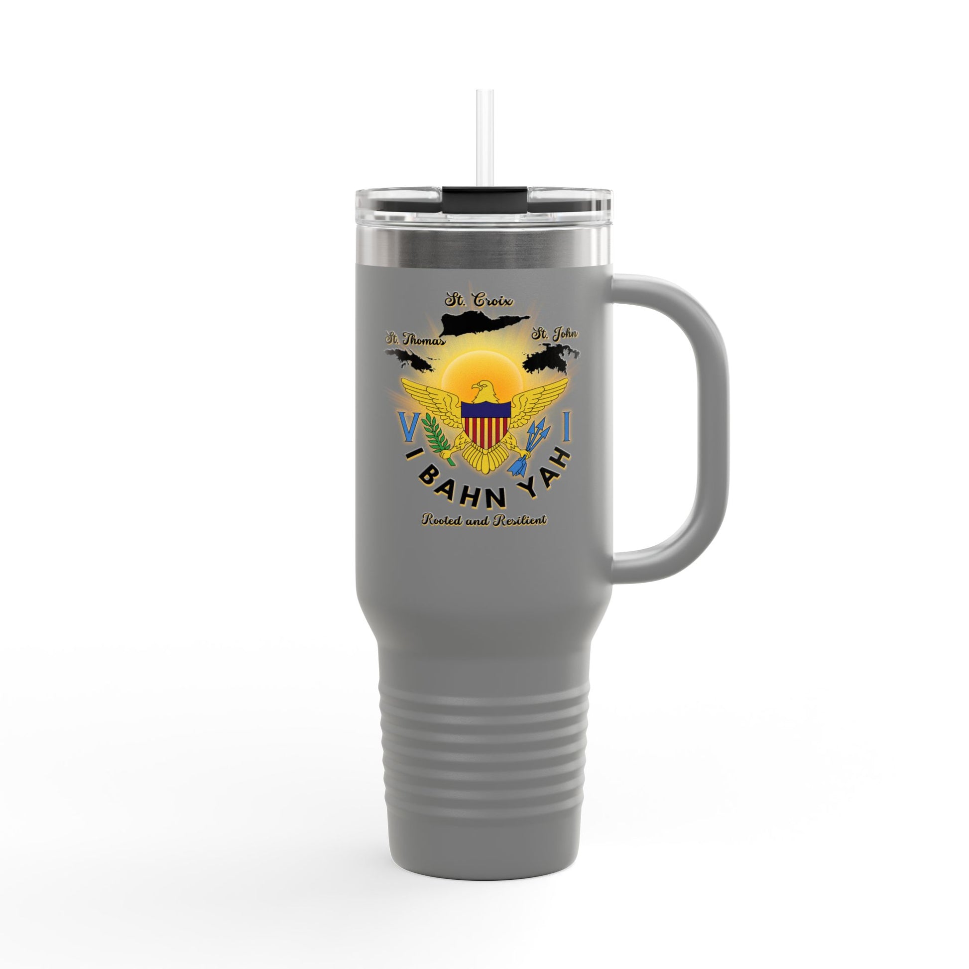 Insulated Travel Mug - “I Bahn Yah” Everyday Identity 40oz
