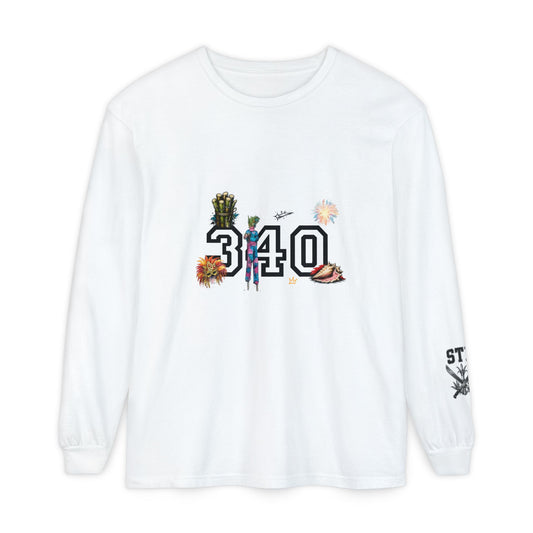 Cruz 340 Long Sleeve Tee — Island Vibes Graphic Shirt