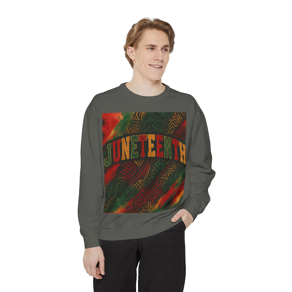Juneteenth x Tribal Signs Sweatshirt - Celebrate Freedom in Style