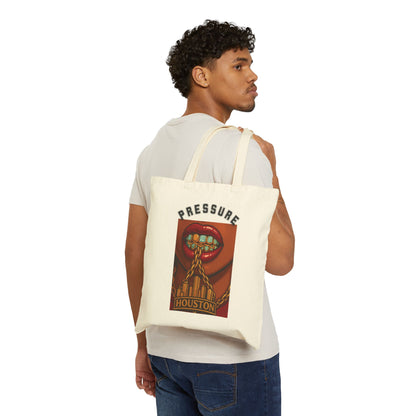 Stylish Cotton Canvas Tote Bag - Perfect for Everyday, Shopping, Travel, and Gifts for Houston Lovers