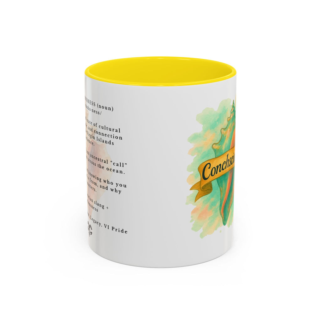 Mug - Conchsciousness Virgin Islands Pride Coffee Cup