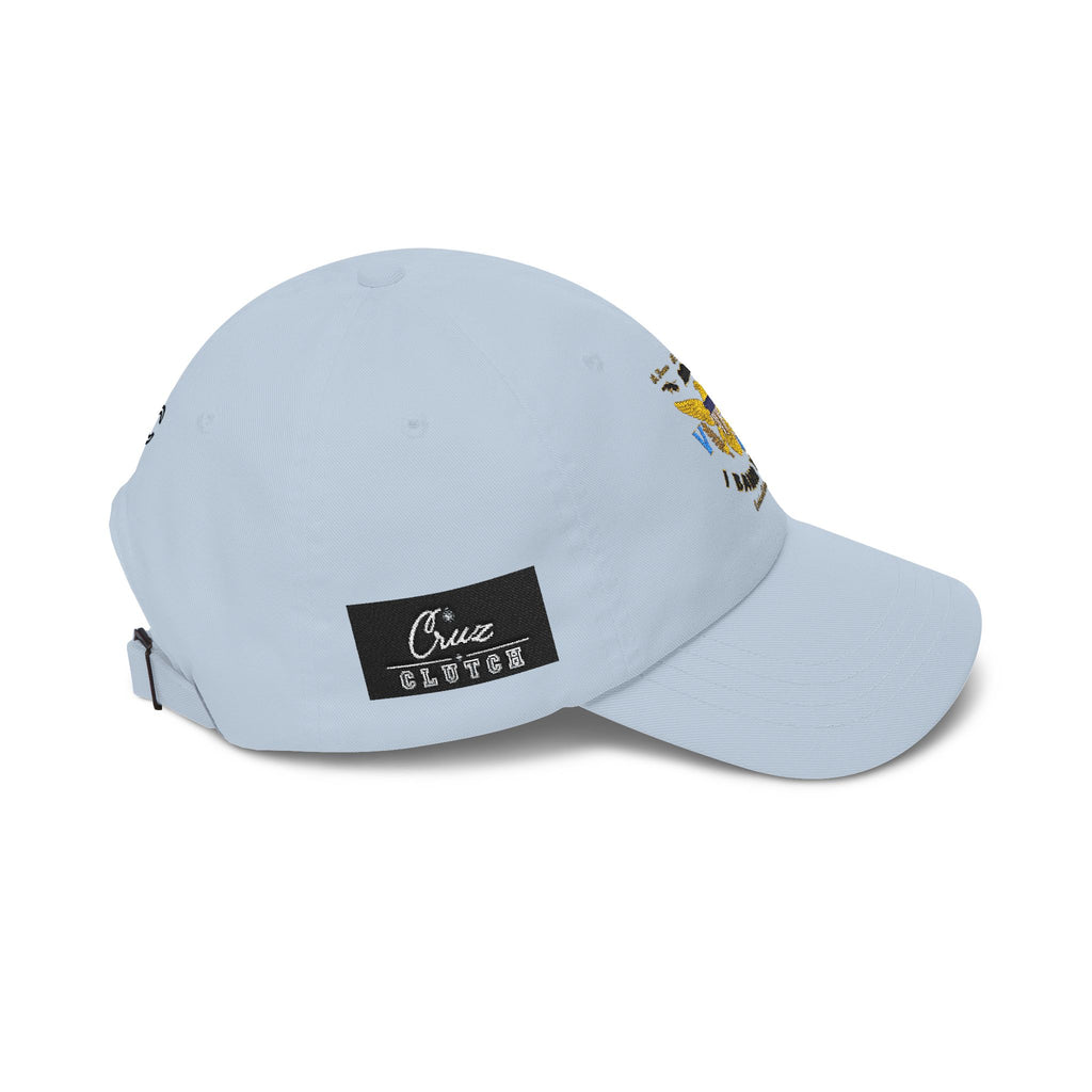 I Bahn Yah Classic Dad Cap — Minimalist Rooted & Resilient Embroidered Hat
