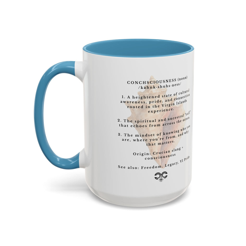 Mug - Conchsciousness Virgin Islands Pride Coffee Cup