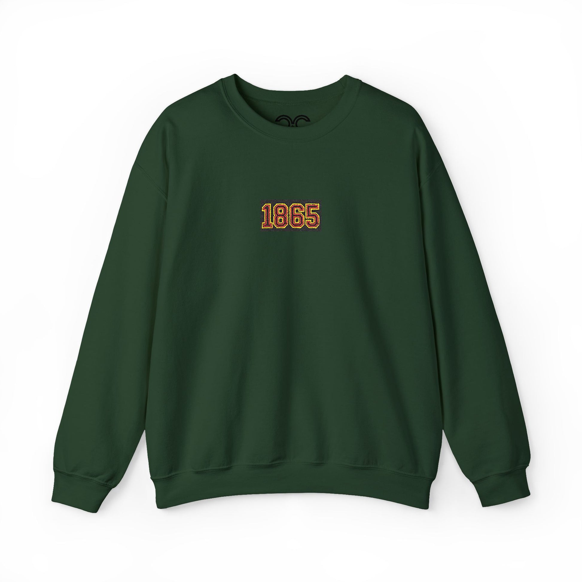 Juneteenth 1865 Crewneck Sweatshirt - Gold Red Black Green Colors