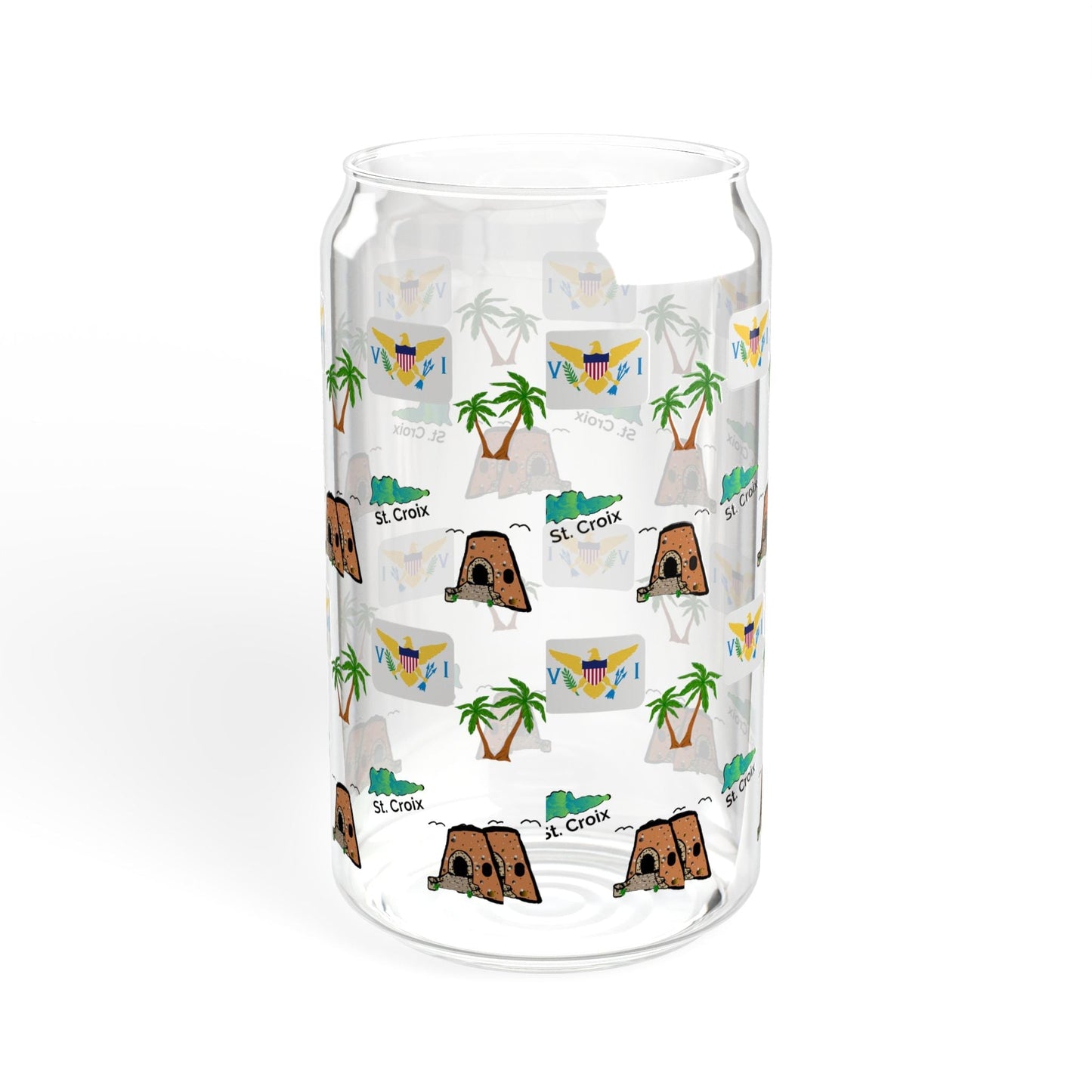 Crucian Collision Sipper Glass