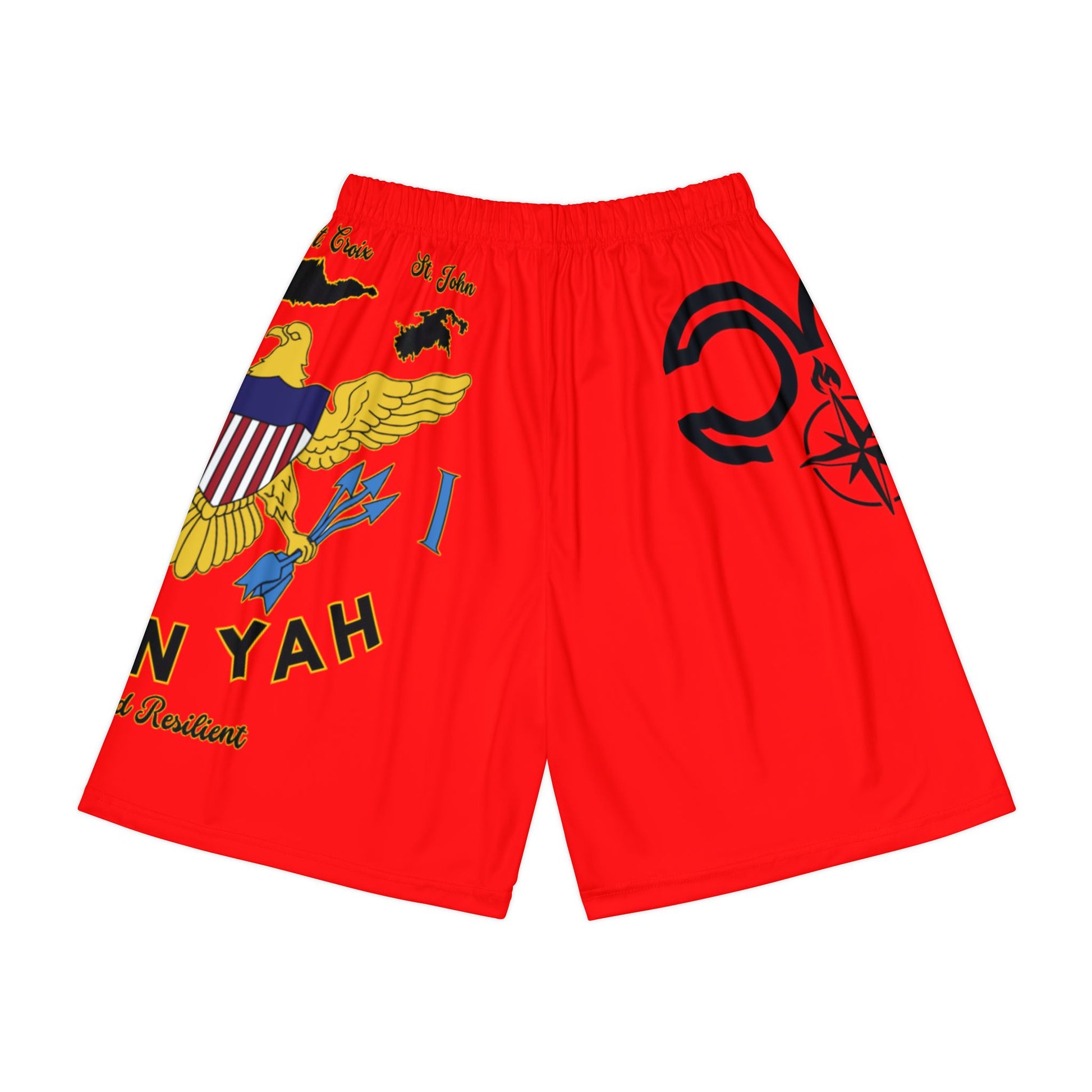 I Bahn Yah Basketball Shorts - Men's Summer Athletic Shorts