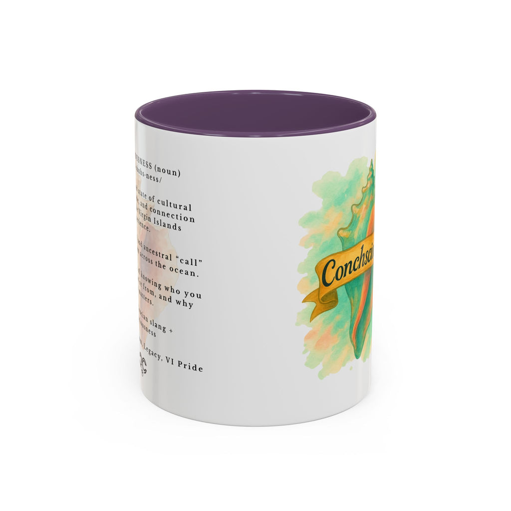 Mug - Conchsciousness Virgin Islands Pride Coffee Cup