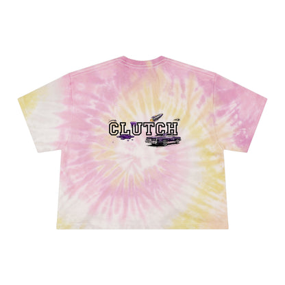 "713" Tie-Dye Crop Tee — 'Built for those who know exactly what 713 means'