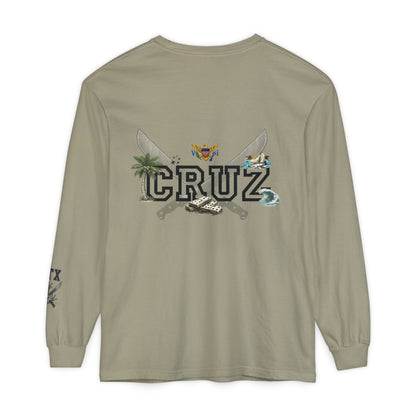 Cruz 340 Long Sleeve Tee — Island Vibes Graphic Shirt