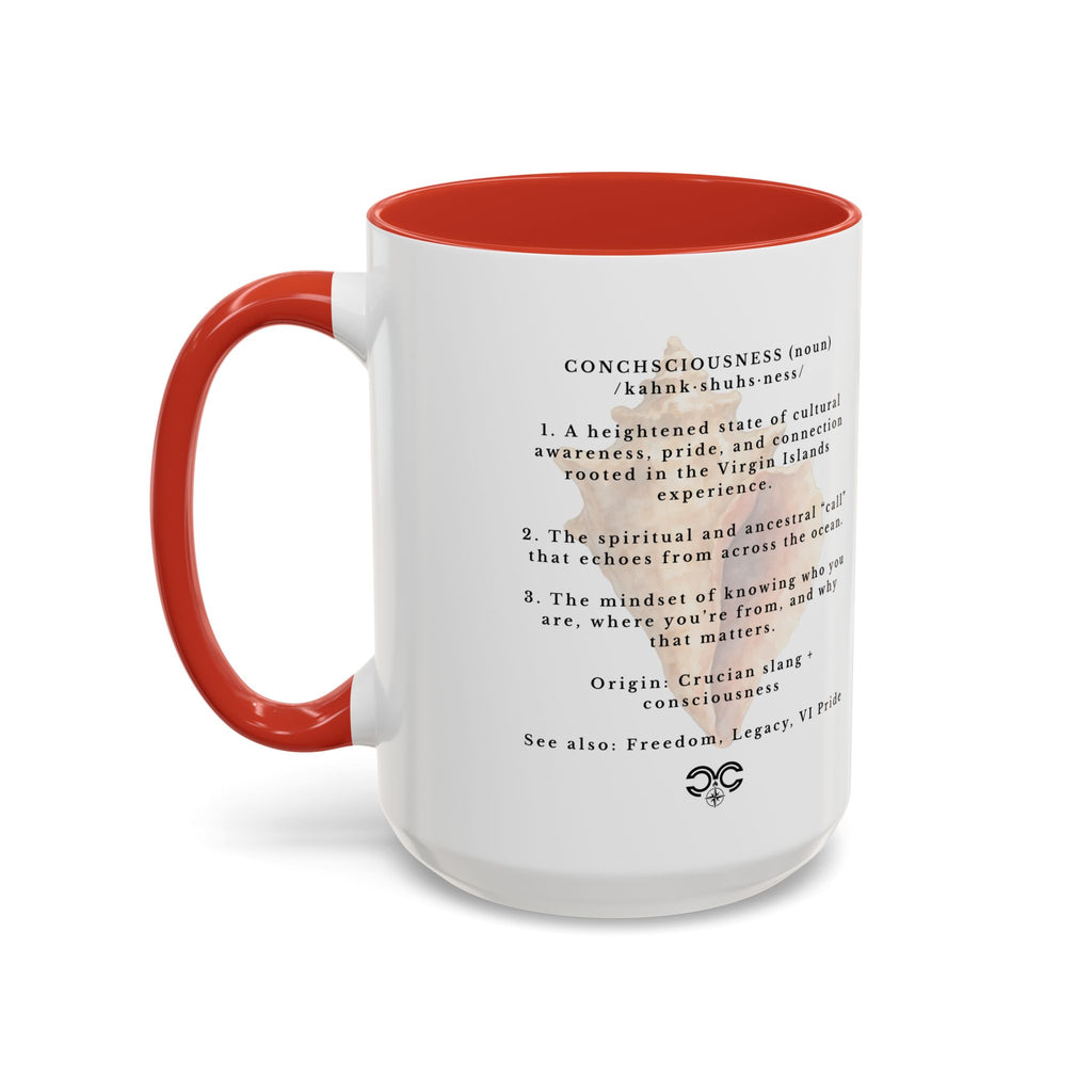 Mug - Conchsciousness Virgin Islands Pride Coffee Cup