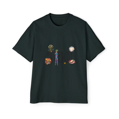 Cruz 340 Graphic Tee — Beach Vibes Men’s Oversized T-Shirt