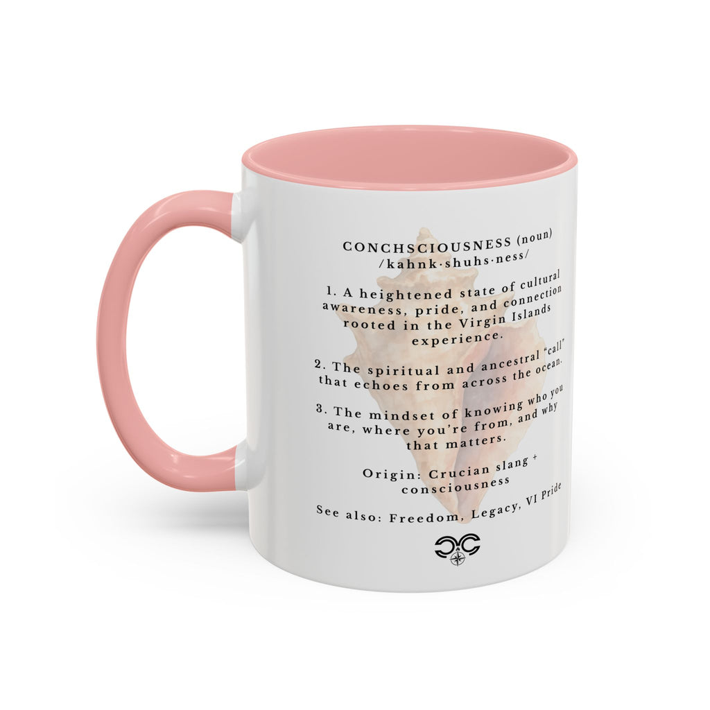 Mug - Conchsciousness Virgin Islands Pride Coffee Cup