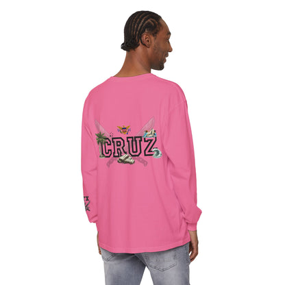 Cruz 340 Long Sleeve Tee — Island Vibes Graphic Shirt