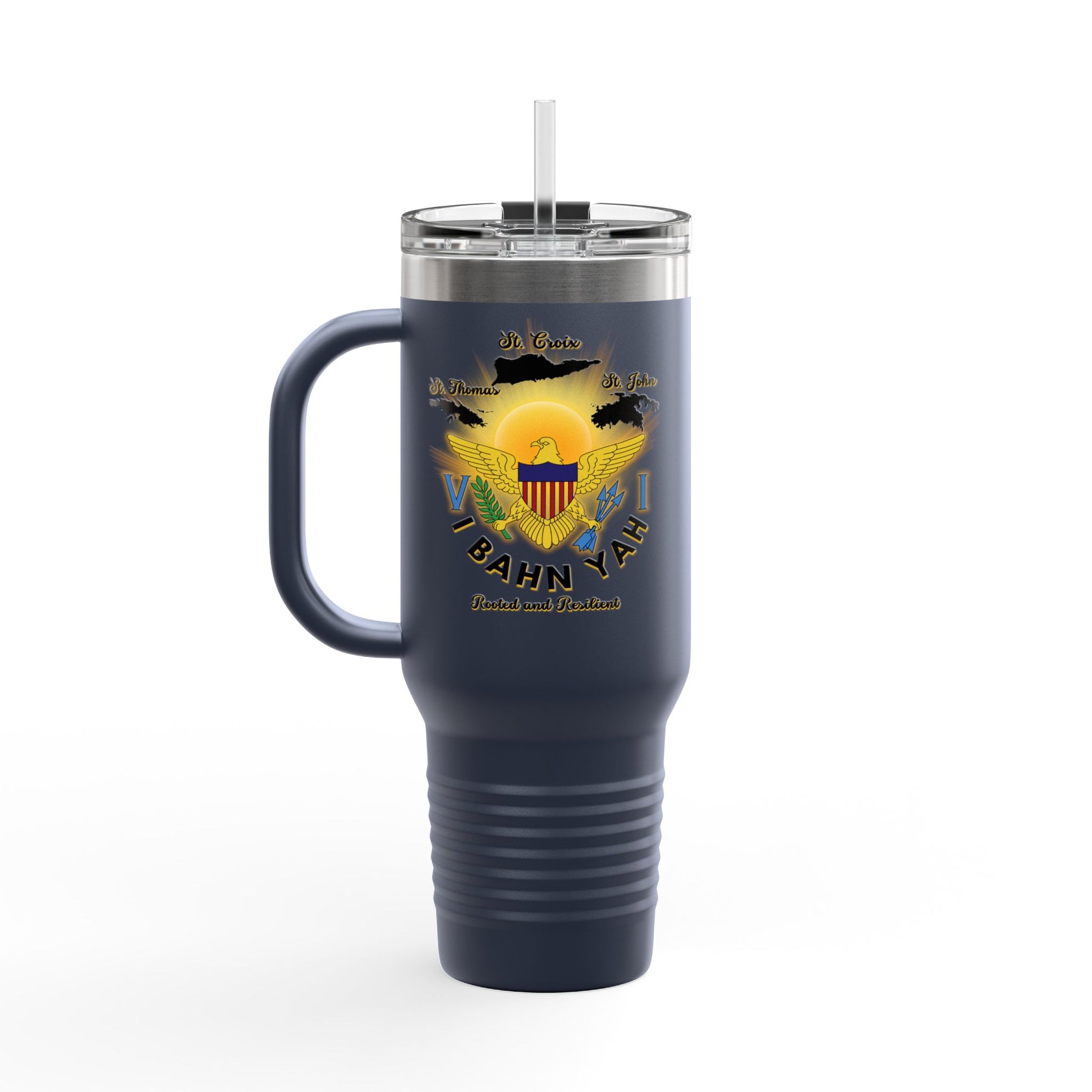 Insulated Travel Mug - “I Bahn Yah” Everyday Identity 40oz