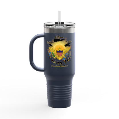 Insulated Travel Mug - “I Bahn Yah” Everyday Identity 40oz